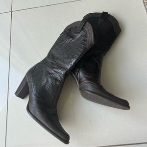 Stuart Weitzman heeled cowboy boots
